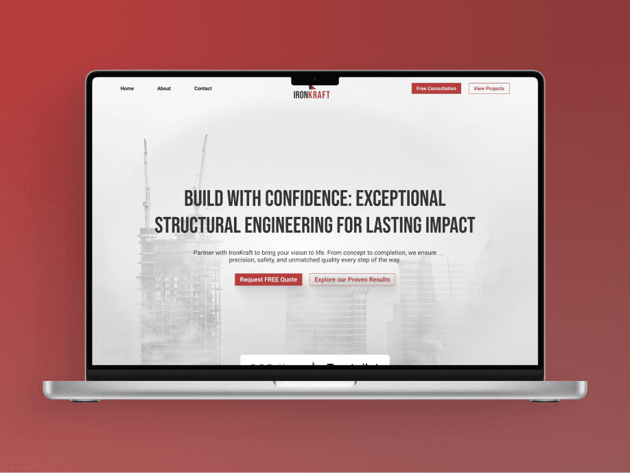 website mockup 1